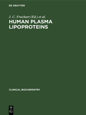 cover image of Human Plasma Lipoproteins